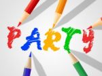 Kids Party Shows Youth Celebrations And Celebration Stock Photo