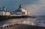 Eastbourne, East Sussex/uk - January 7 : View Of Eastbourne Pier Stock Photo