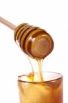 Honey Dipper Stock Photo