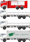 Truck Graphic Stock Photo