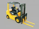 Forklift Truck Stock Photo