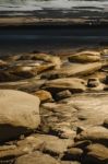 Kings Beach In The Sunshine Coast, Queensland Stock Photo