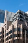 View Of Minster Court In London Stock Photo