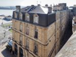 View From Porte Cailhau (palace Gate) In Bordeaux Stock Photo