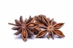 Aromatic Star Anise Stock Photo