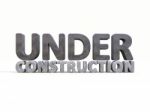 Under Construction Stock Photo