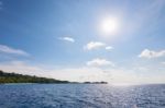 Blue Sky And Sea In Summer Thailand Stock Photo