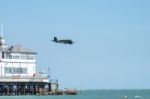 Airbourne Airshow At Eastbourne 2014 Stock Photo