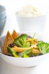 Tofu Beancurd And Vegetables Stock Photo