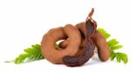 Tamarind Isolated On The White Background Stock Photo