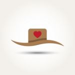  Love Heart Hat Stock Photo