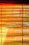 Wooden Venetian Blind Shutter Stock Photo