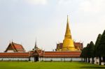 Wat Phra Kaew, Temple Of The Emerald Buddha, Bangkok, Thailand Stock Photo