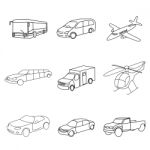 Transportation Icon Stock Photo