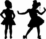 Small Ballerinas Stock Photo