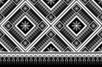 Geometric Ethnic Pattern Stock Photo