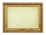 Golden Frame Stock Photo