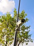 Security Camera Stock Photo