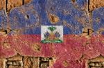 Grunge Flag Of Haiti Stock Photo