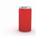 Metal Aluminum Beverage Drink Can Stock Photo