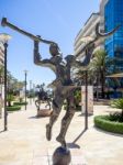 Marbella, Andalucia/spain _ May 4 : Salvador Dali Sculpture In M Stock Photo