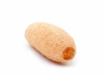 Loofah On White Background Stock Photo