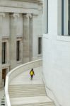 The Great Court At The British Museum In London Stock Photo