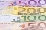 Euro Money Macro Stock Photo