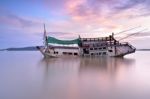 Abandoned Boat Stock Photo