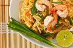 Stir Fried Noodles  Stock Photo