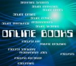 Online Books Represents World Wide Web And Internet Stock Photo