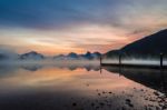 Lake Mcdonald Stock Photo