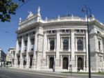 Vienna - Burg Theatre Stock Photo