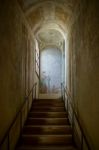 Staircase At The Wilanow Palace In Warsaw Stock Photo