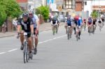 Cyclists Participating In The Velethon Cycling Event In Cardiff Stock Photo