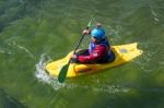 Water Sports At The Cardiff International White Water Centre Stock Photo