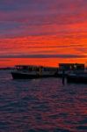 Venice Italy Unusual Scenic View Stock Photo