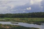 Bharatha River With Very Little Water Stock Photo