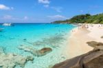 Beautiful Beach At Koh Miang In Mu Koh Similan, Thailand Stock Photo