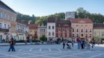 Brasov, Transylvania/romania - September 20 : View Of The Town S Stock Photo