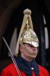 Lifeguard Of The Queens Household Cavalry Stock Photo