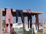 Albufeira, Southern Algarve/portugal - March 10 : Surfing Suits Stock Photo