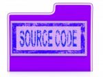 Source Code Indicates Administration Organized And Computer Stock Photo