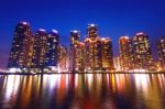 Busan Cityscape, South Korea Skyline Stock Photo