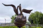 Monument To Hetman Mazepa Stock Photo