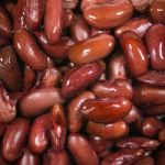 Azuki Beans Or Red Beans In Flat For Texture Background Uses Stock Photo