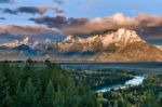 Snake River Overlook Stock Photo