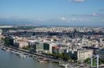 View From Fisherman's Bastion In Budapest Stock Photo