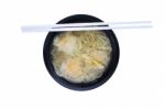 Wonton Noodles Stock Photo