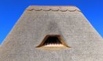 Thatched Roof Stock Photo